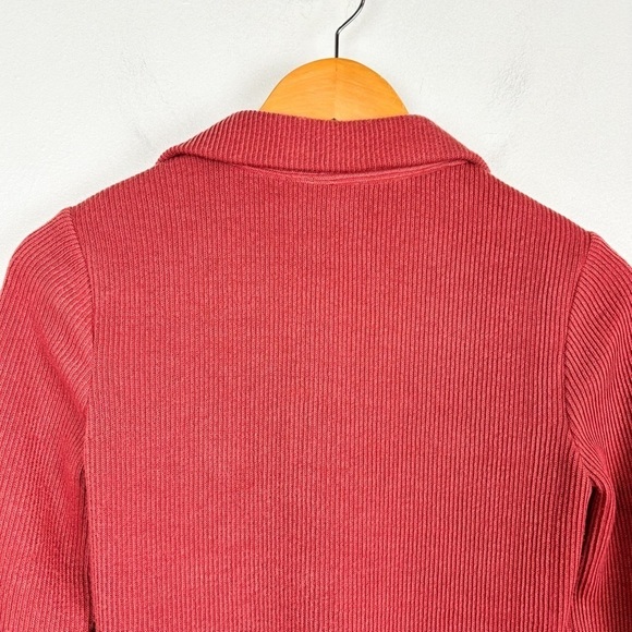 SAYLOR Meliah Pink Ruched Knit Mini Sweater Dress Sz S - Picture 7 of 13